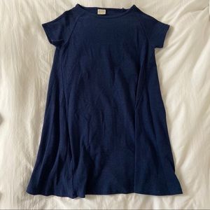 Zara Ribbed T-Shirt Dress